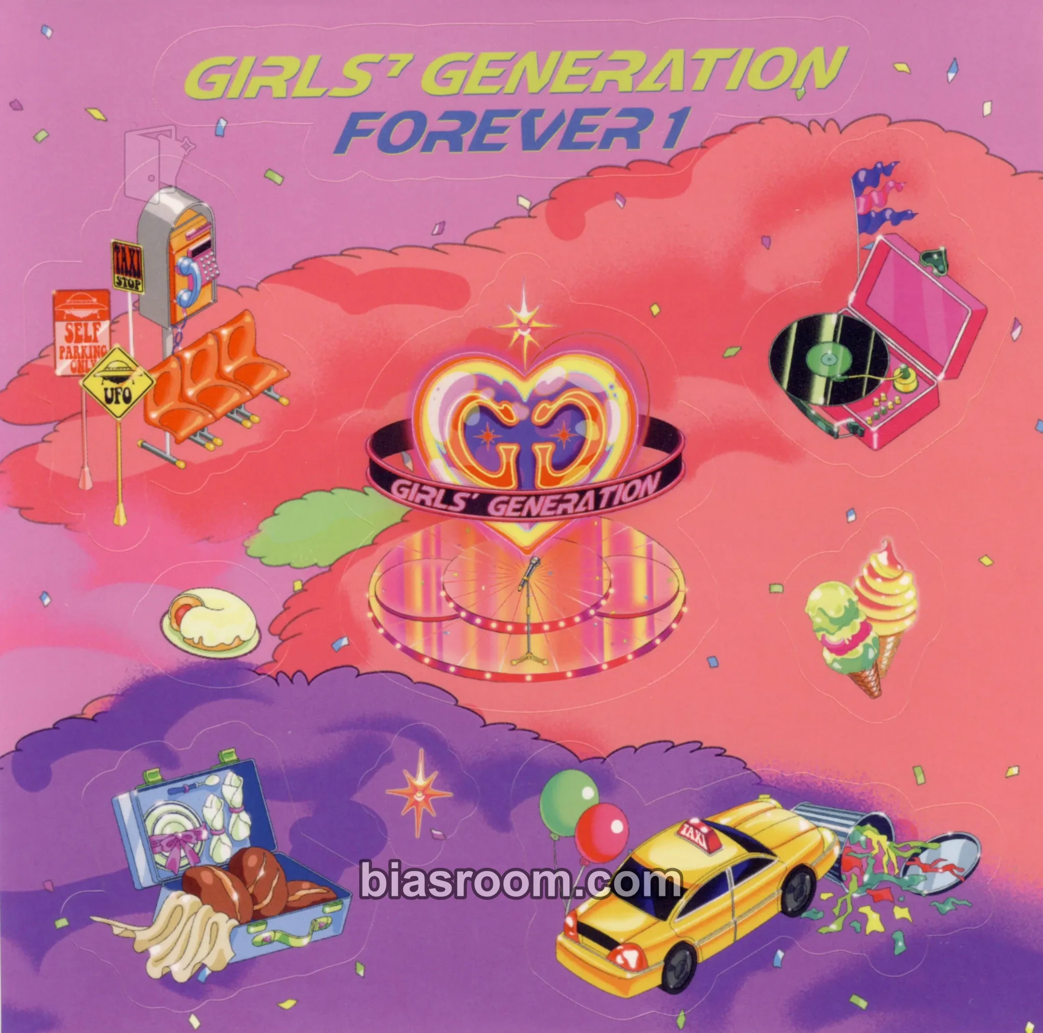 Forever 1 Photocard - Girls' Generation - Girls' Generation K-pop photocard