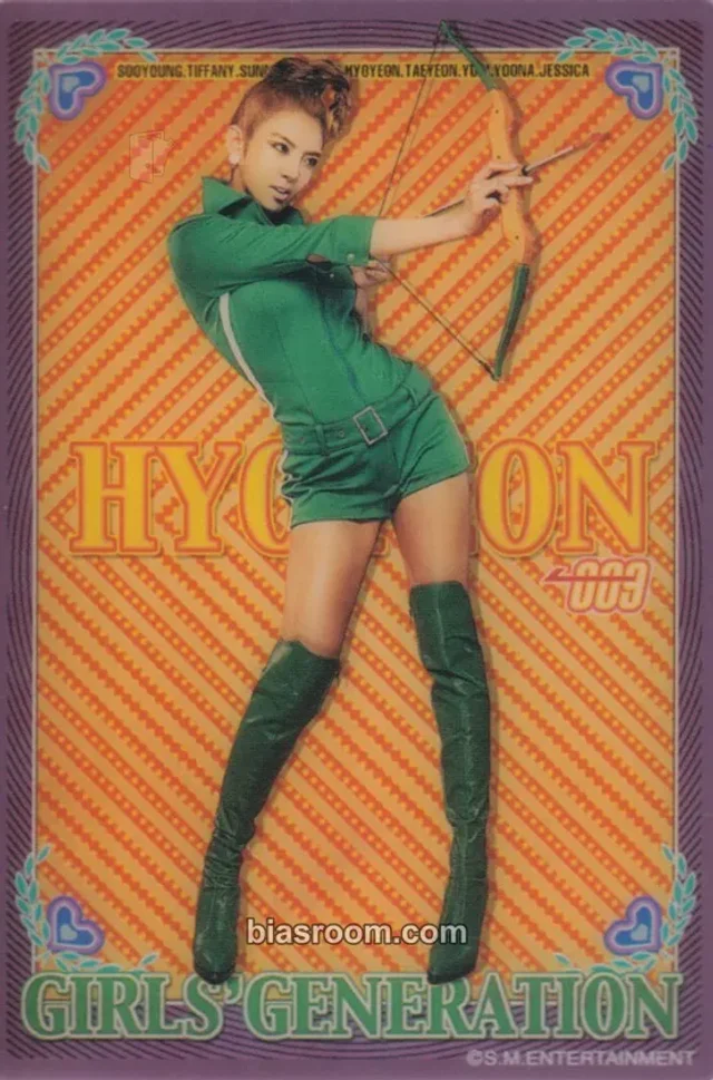 Girls' Generation - Hyoyeon - Hoot Album 7-eleven sticker brand collaboration