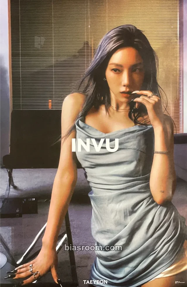 Taeyeon - Taeyeon - INVU Album poster envy version