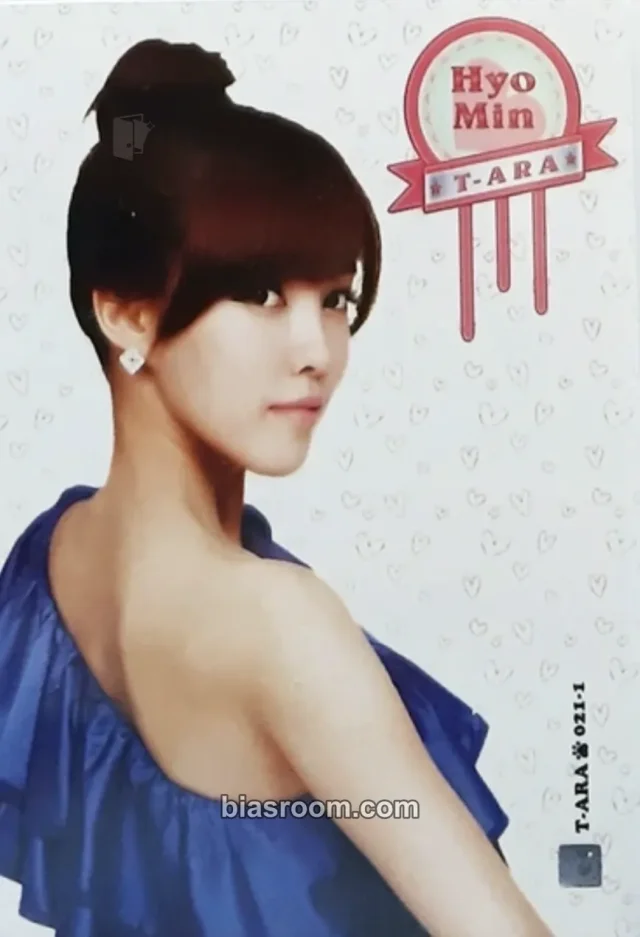 T-ARA - Hyomin - T-ARA Star Collection Card Other non-standard size star collection card
