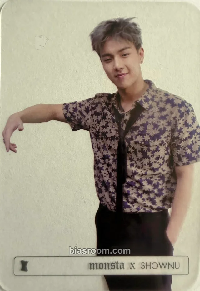 MONSTA X - Shownu - The Clan pt.2.5: The Final Chapter Album album photocard brilliant version transparent