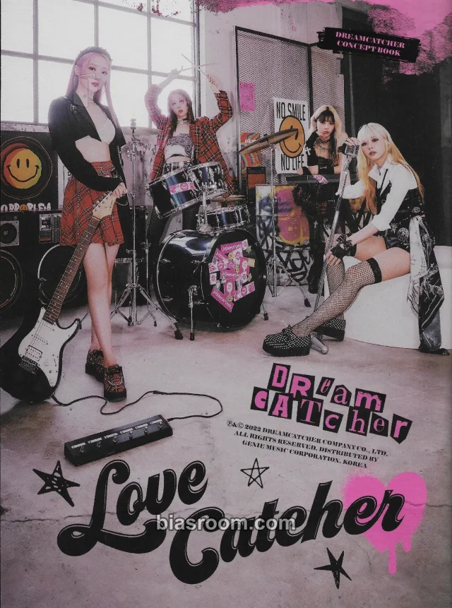 Dreamcatcher - JiU & Yoohyeon & SuA - Concept Book Love Catcher & Love Stealer Other mini poster