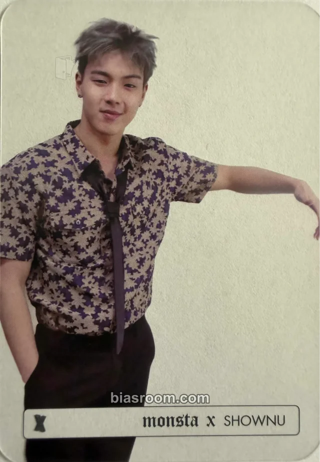 MONSTA X - Shownu - The Clan pt.2.5: The Final Chapter Album brilliant version transparent album photocard