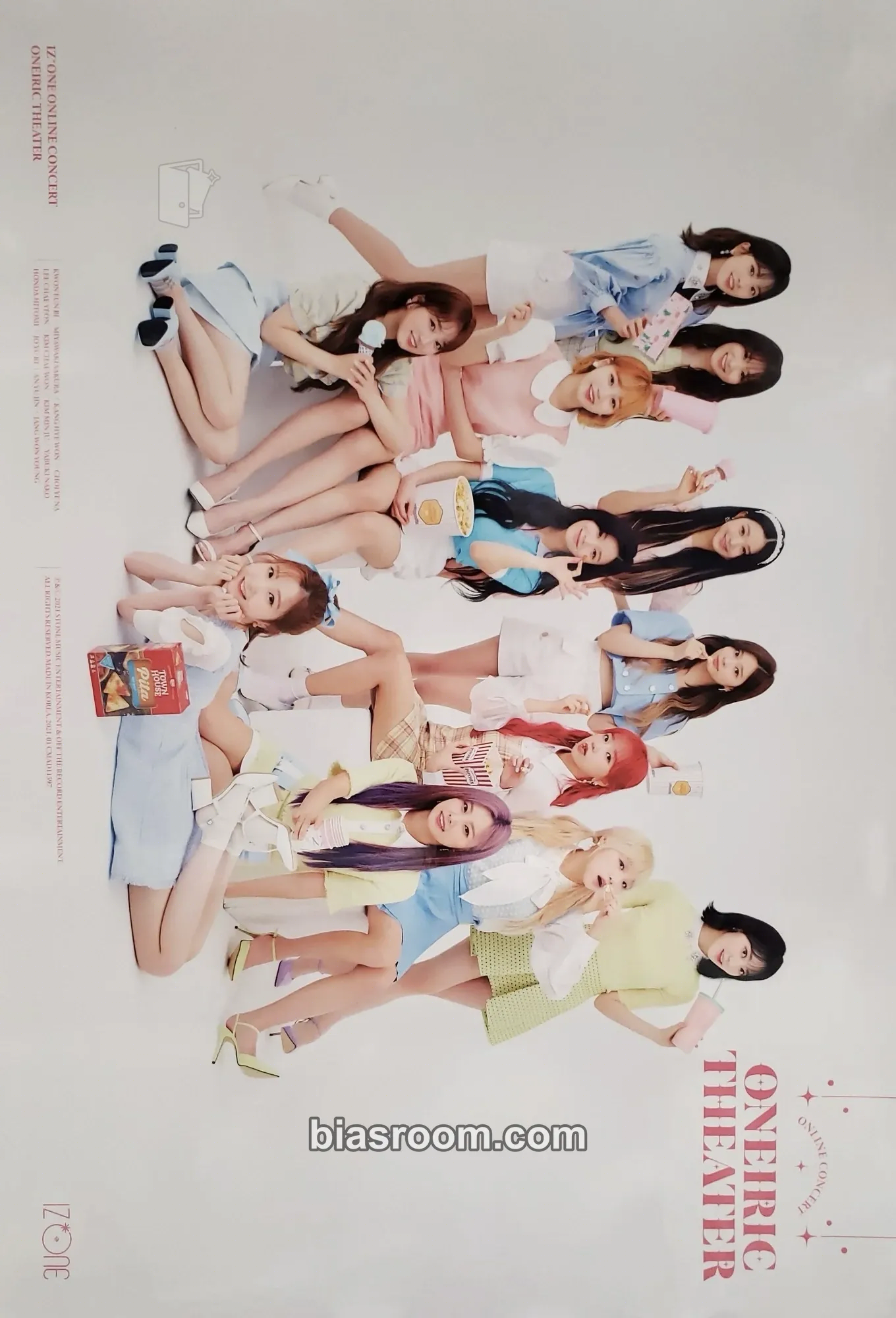 ONEIRIC THEATER - BLU-RAY Version Photocard - IZ*ONE - IZ*ONE K-pop photocard