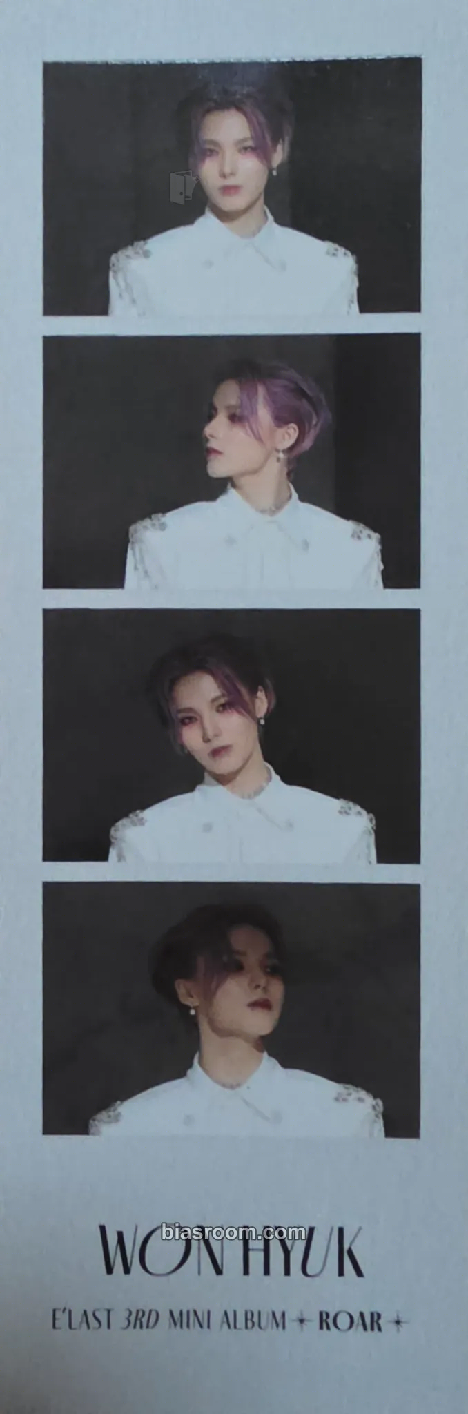 Wonhyuk ROAR Photocard - E’LAST - E’LAST K-pop photocard