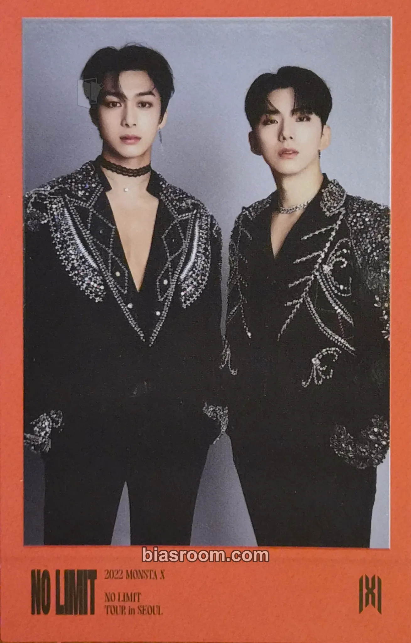 No Limit - Seoul DVD/Bluray Photocard - MONSTA X - MONSTA X K-pop photocard