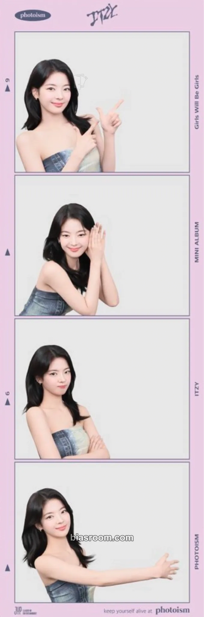 Lia Girls Will Be Girls Photocard - ITZY - ITZY K-pop photocard