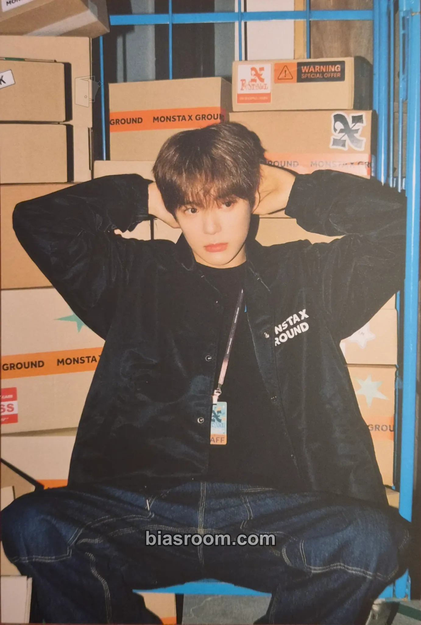Minhyuk X Festival – 2025 Monsta X Official Fanclub Kit Photocard - MONSTA X - MONSTA X K-pop photocard