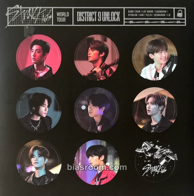 Stray Kids - Other sticker sheet dvd/bluray inclusion bluray version