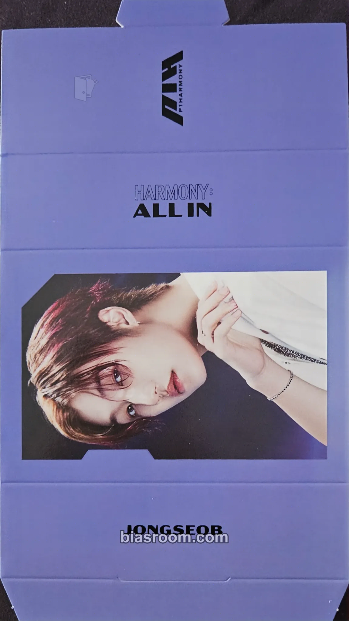 Jongseob Harmony: All In Photocard - P1Harmony - P1Harmony K-pop photocard