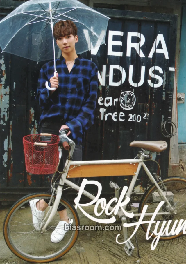 100% - Rockhyun - Time Leap Album postcard album inclusion
