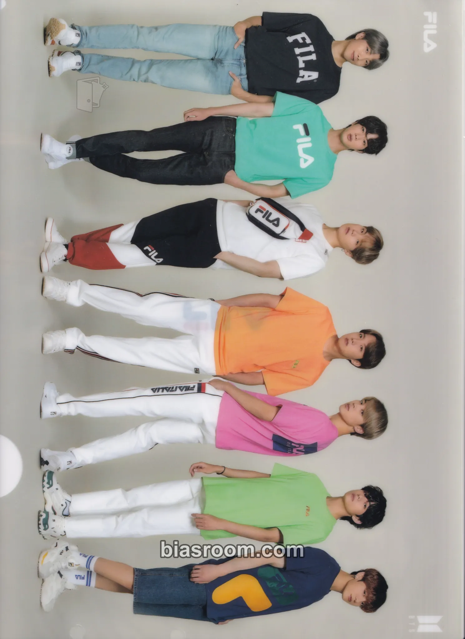 Fila Photocard - BTS - BTS K-pop photocard