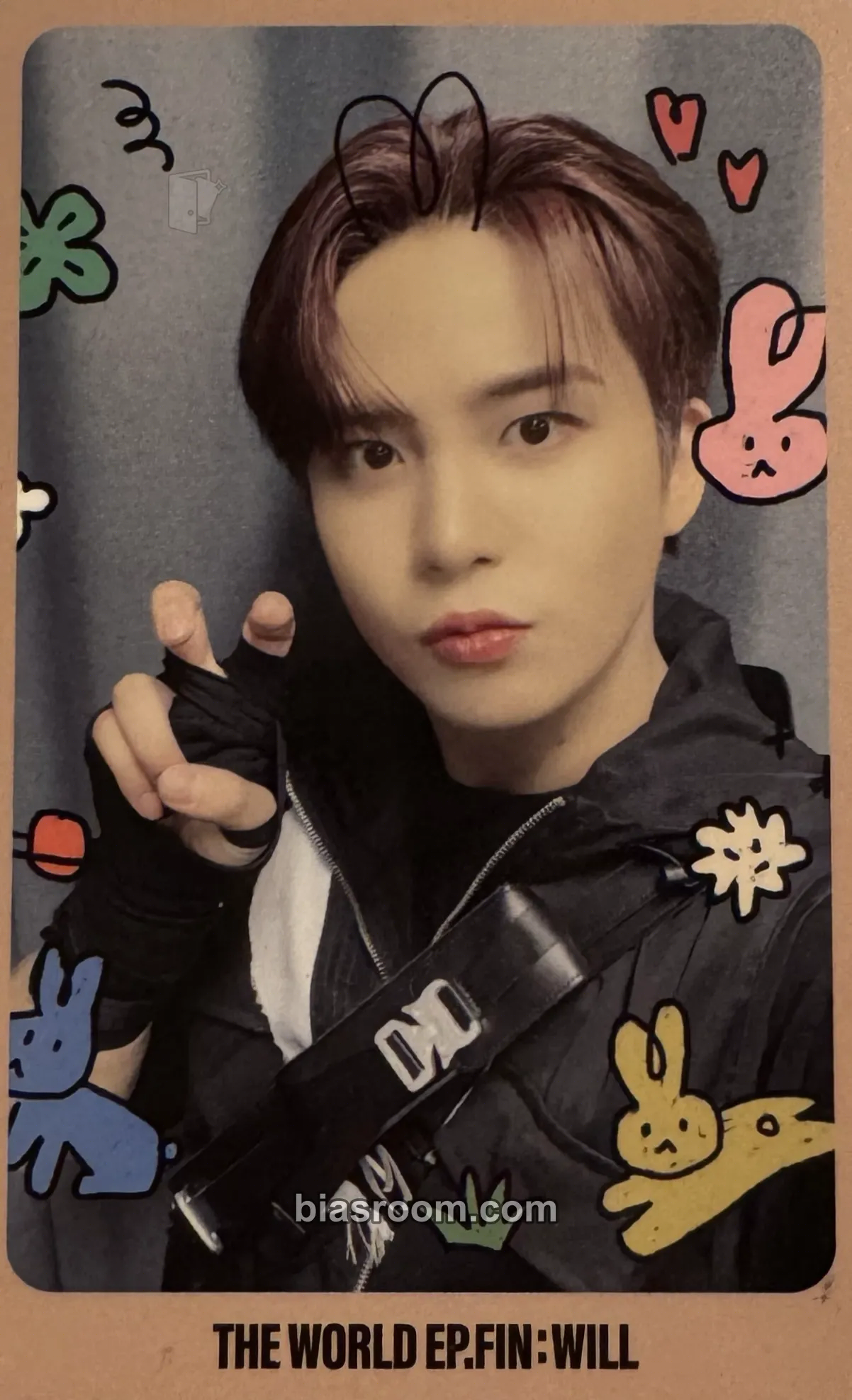 Jongho THE WORLD EP.FIN : WILL Photocard - ATEEZ - ATEEZ K-pop photocard