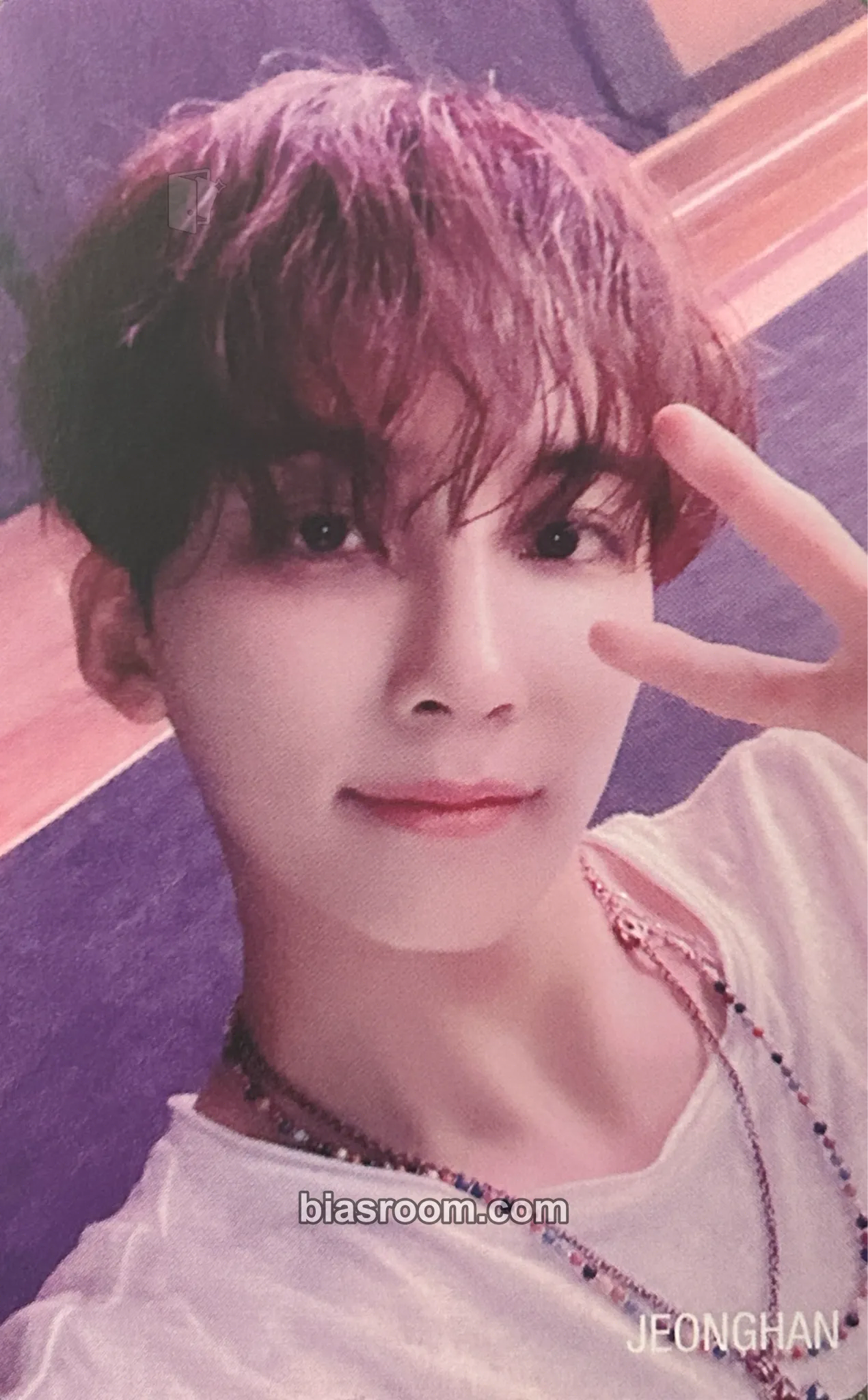 Jeonghan Semicolon Photocard - SEVENTEEN - SEVENTEEN K-pop photocard