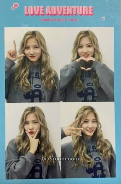 Remi Love Adventure Photocard - Cherry Bullet - Cherry Bullet K-pop photocard