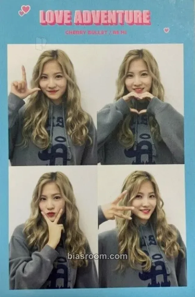 Cherry Bullet - Remi - Love Adventure Album broadcast postcard