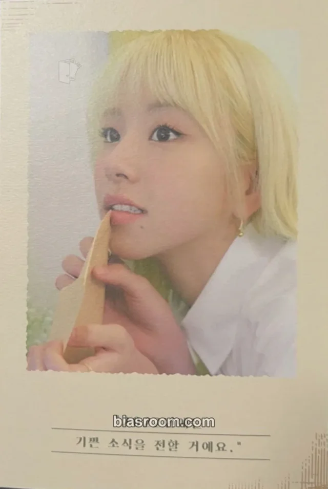 TWICE - Chaeyoung - 2022 Season's Greetings: LETTERS TO YOU Other postcard postcard set