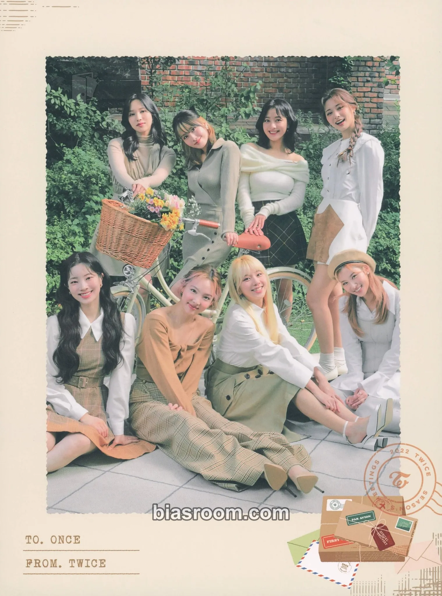 2022 Season's Greetings: LETTERS TO YOU Photocard - TWICE - TWICE K-pop photocard