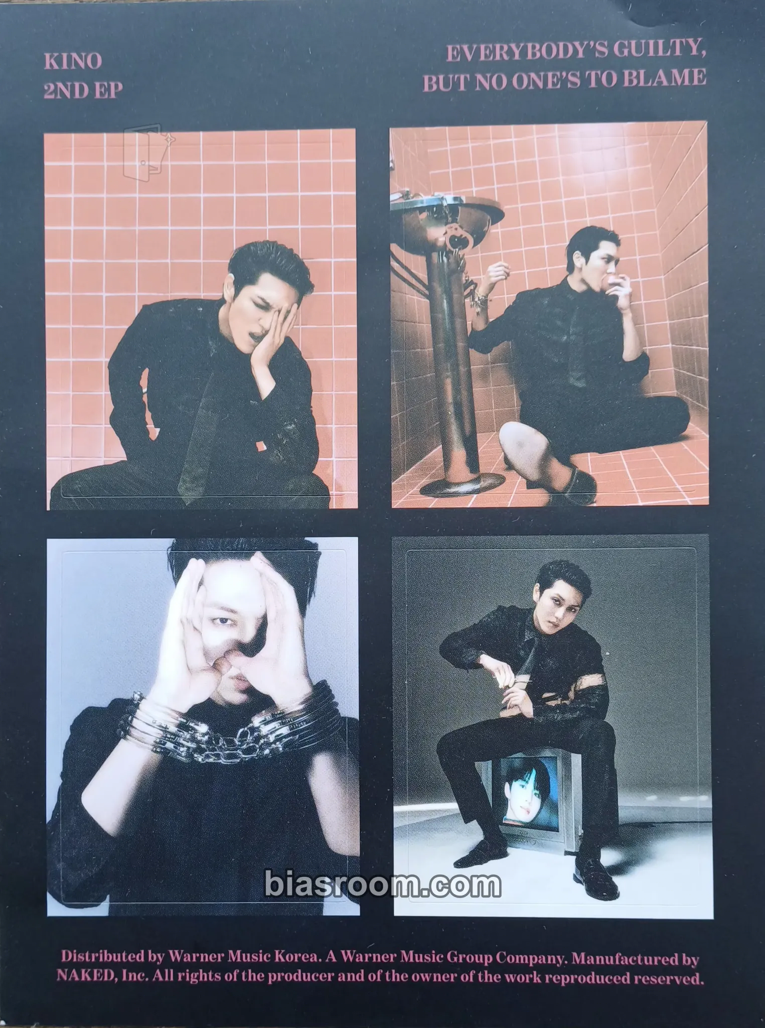 Kino Everybody's Guilty, But No One's to Blame Photocard - PENTAGON - PENTAGON K-pop photocard