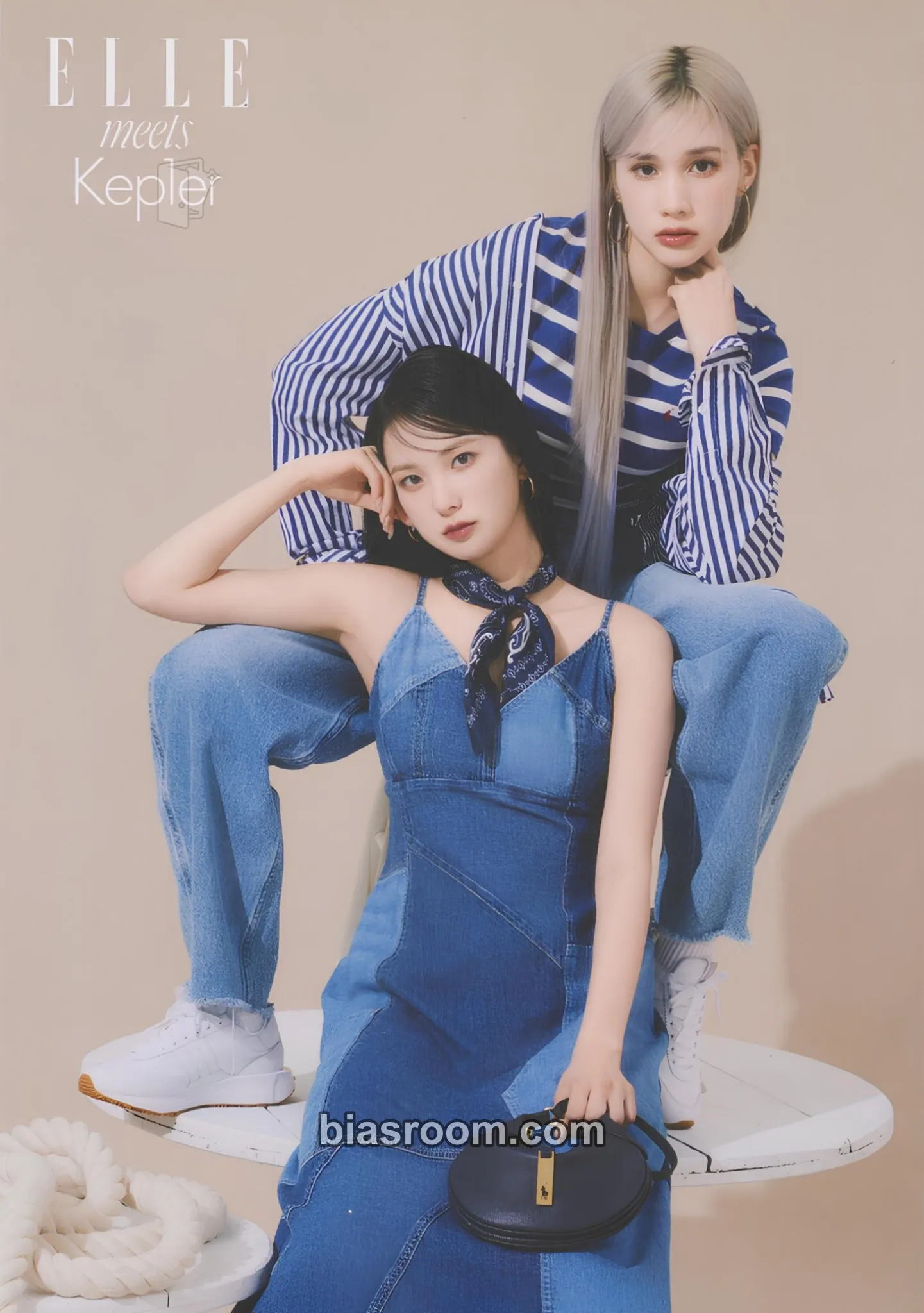 ELLE Japan Photocard - Kep1er - Kep1er K-pop photocard