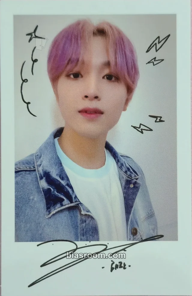 NCT DREAM - Haechan - "DREAM VIBE" 2022 EXHIBITION Event polaroid polaroid set D version trading card
