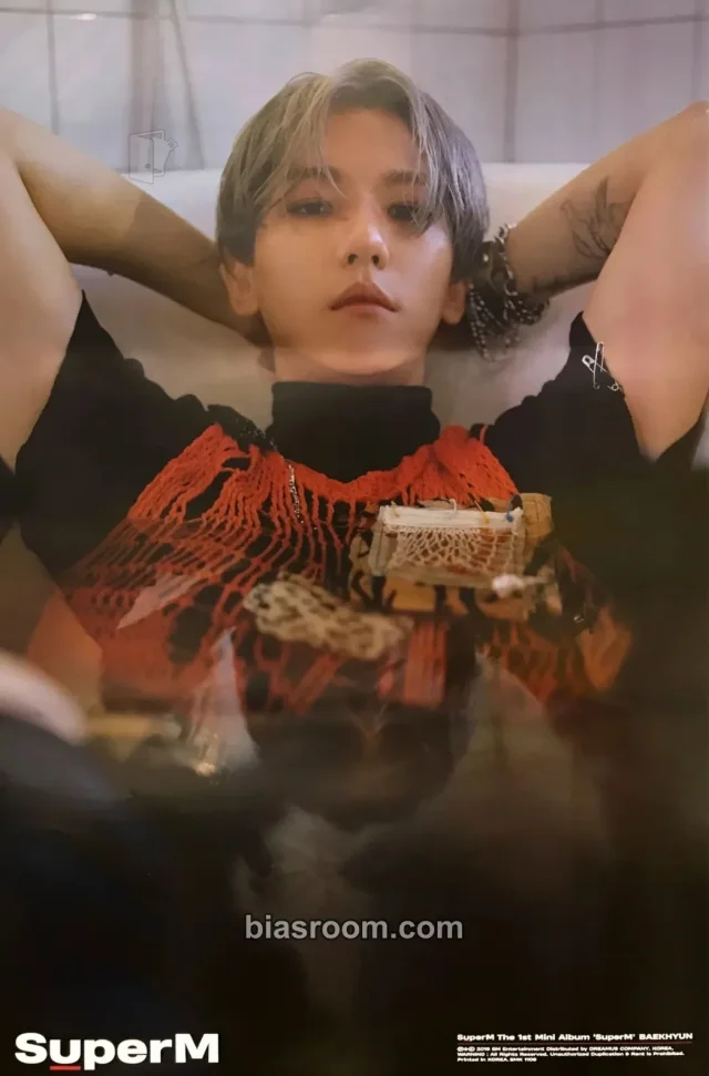 SuperM - Baekhyun - SuperM Album poster