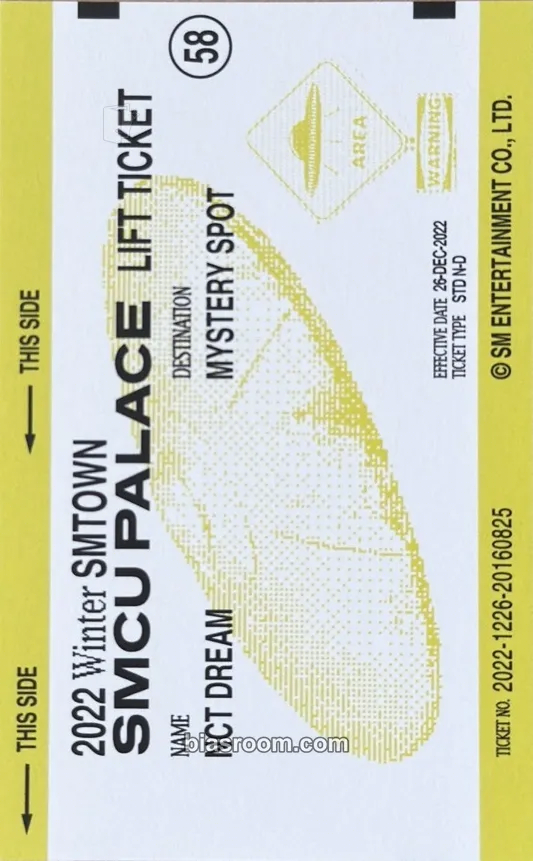2022 Winter SMTOWN: SMCU PALACE Photocard - NCT - NCT K-pop photocard