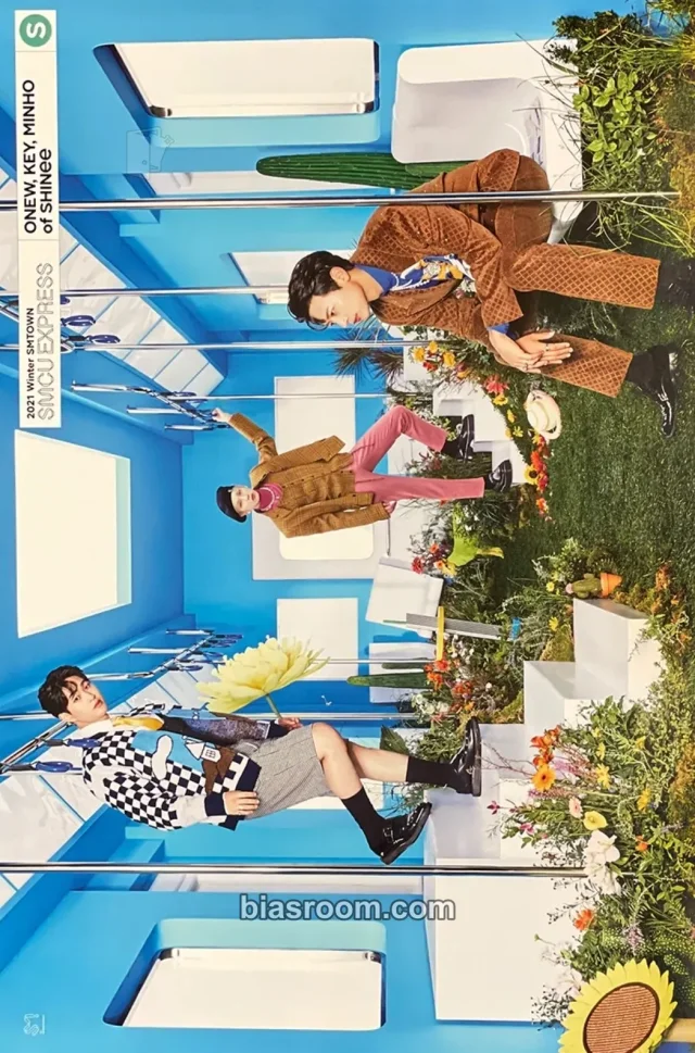 SHINee - 2021 Winter SMTOWN: SMCU EXPRESS Album poster horizontal