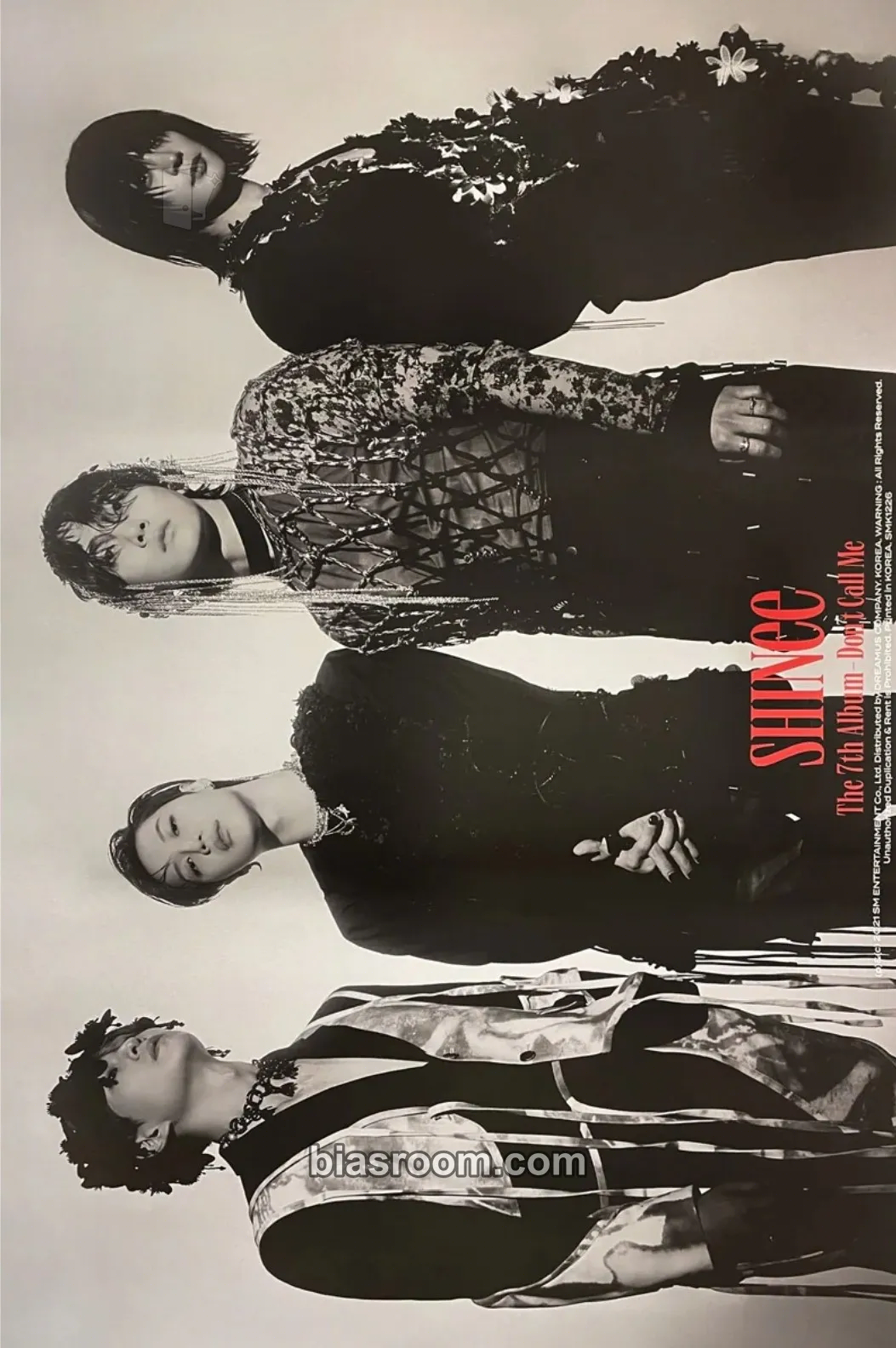 Don't Call Me - The 7th Album Photocard - SHINee - SHINee K-pop photocard