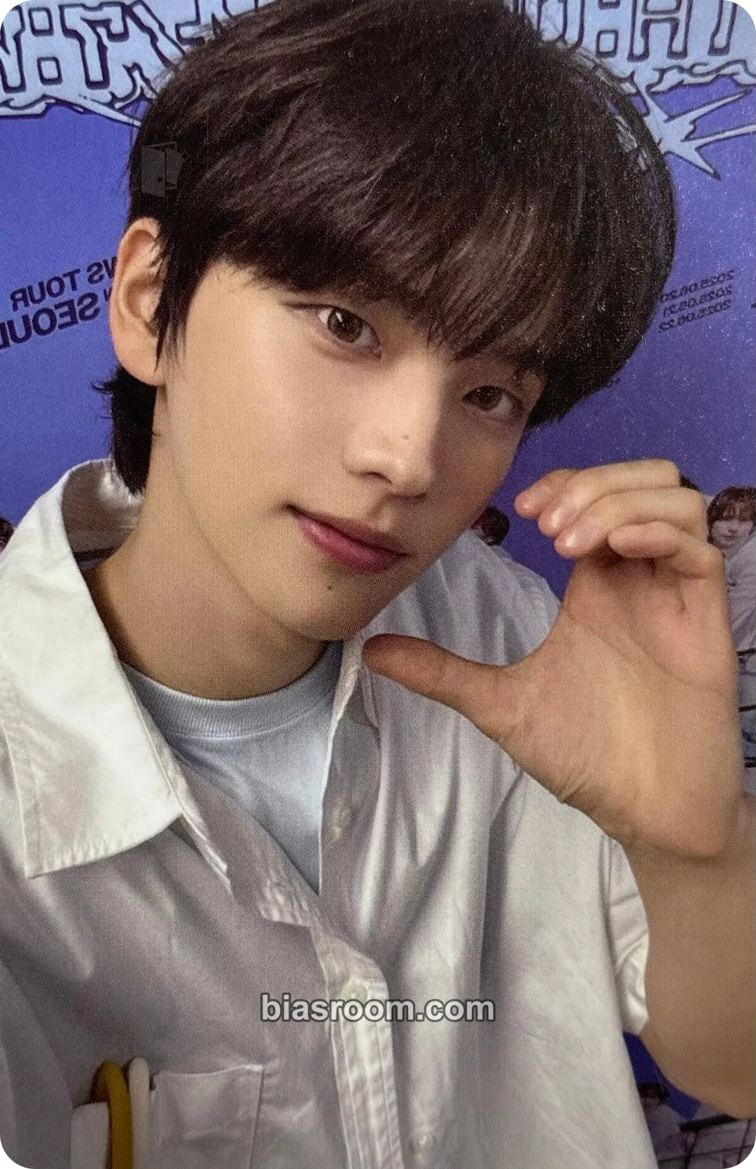 Shinyu 24/7:With:Us - 2025 Tour Photocard - TWS - TWS K-pop photocard