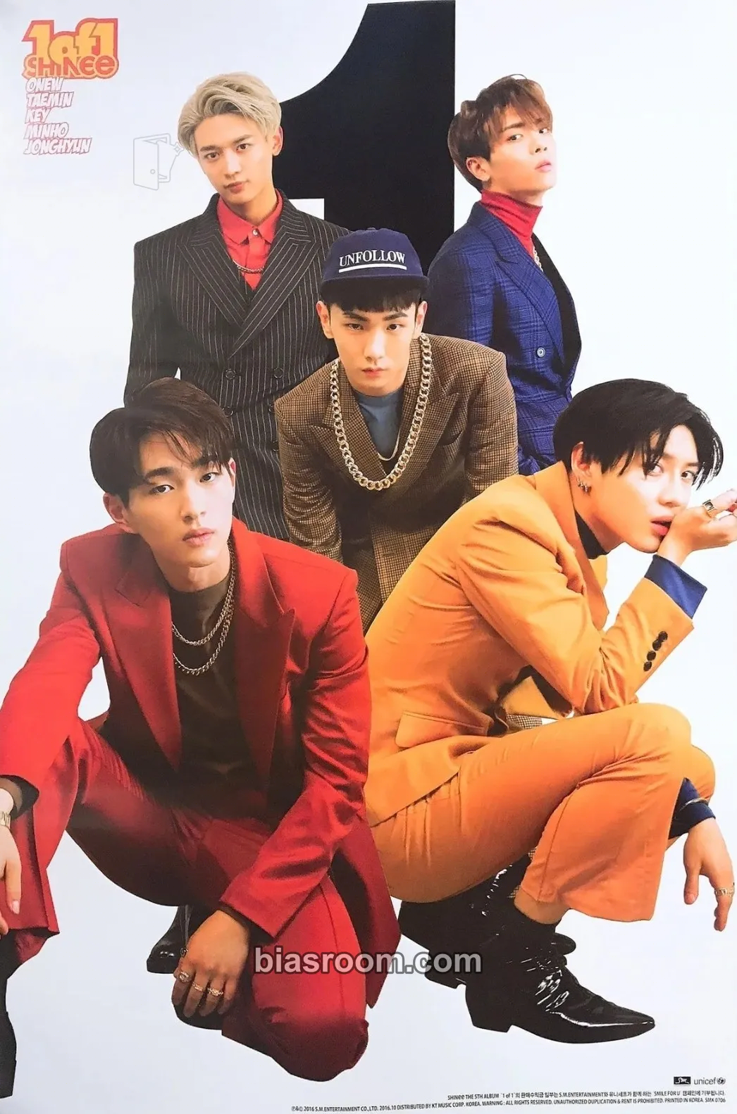 1 of 1 - The 5th Album Photocard - SHINee - SHINee K-pop photocard