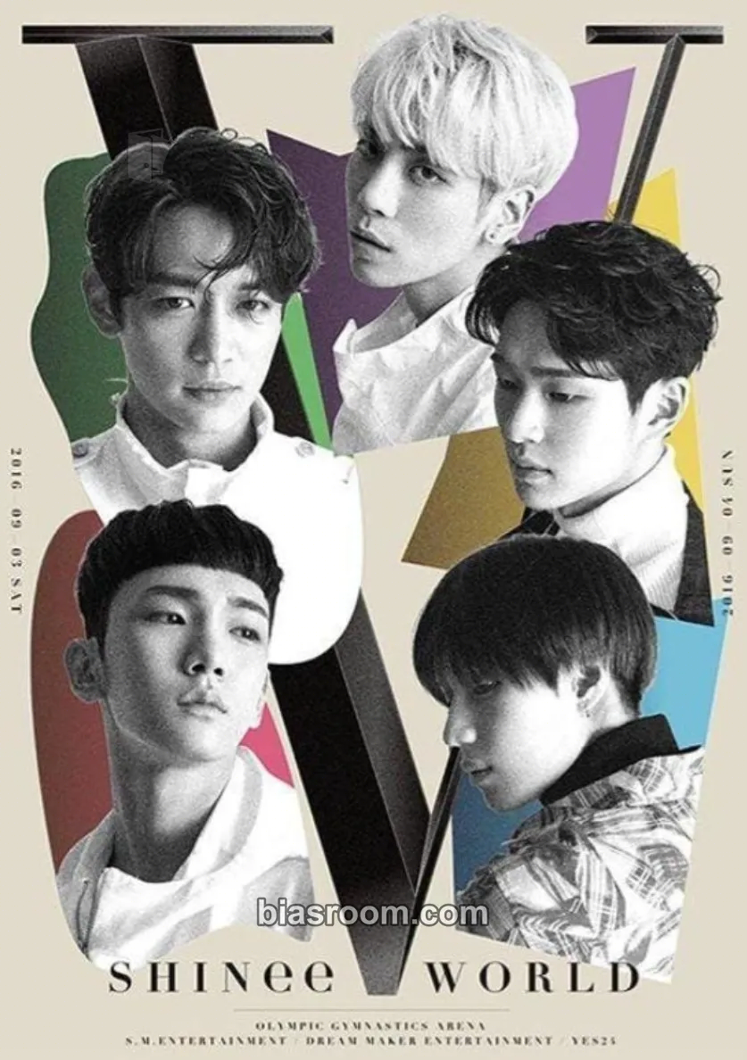 SHINee World V Photocard - SHINee - SHINee K-pop photocard