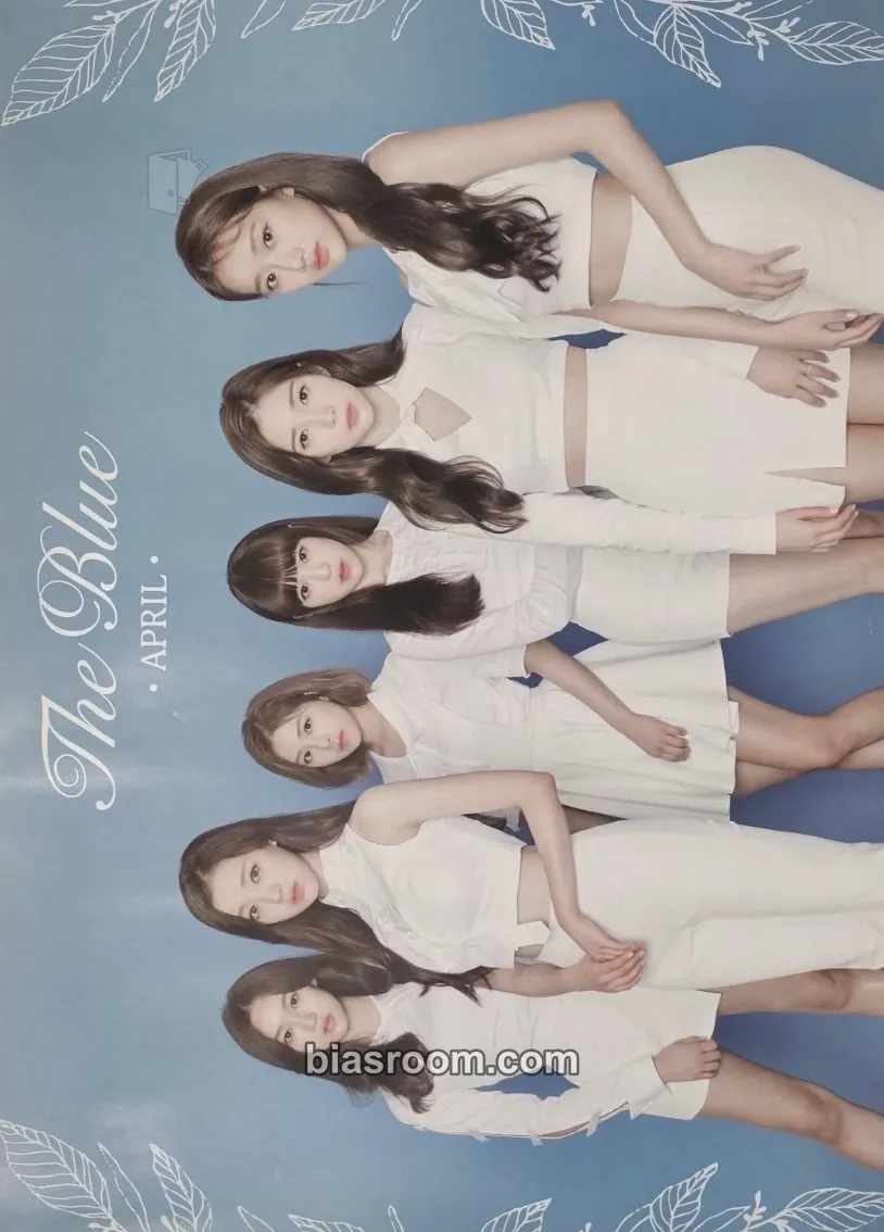 The Blue Photocard - APRIL - APRIL K-pop photocard