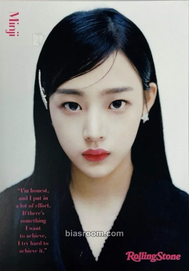 NewJeans - Minji - NewJeans x Rolling Stone Magazine Other magazine inclusion japanese version postcard postcard set