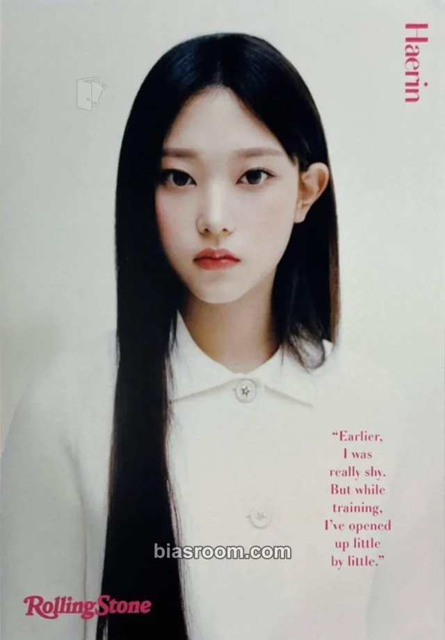 NewJeans - Haerin - NewJeans x Rolling Stone Magazine Other magazine inclusion japanese version postcard postcard set