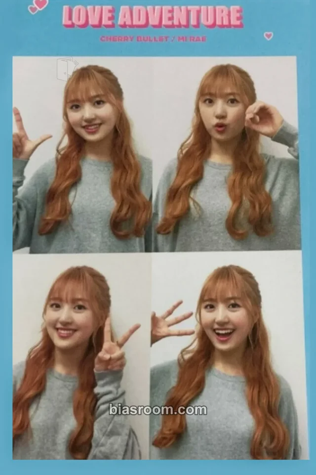 Cherry Bullet - Ella (Mirae) - Love Adventure Album broadcast postcard