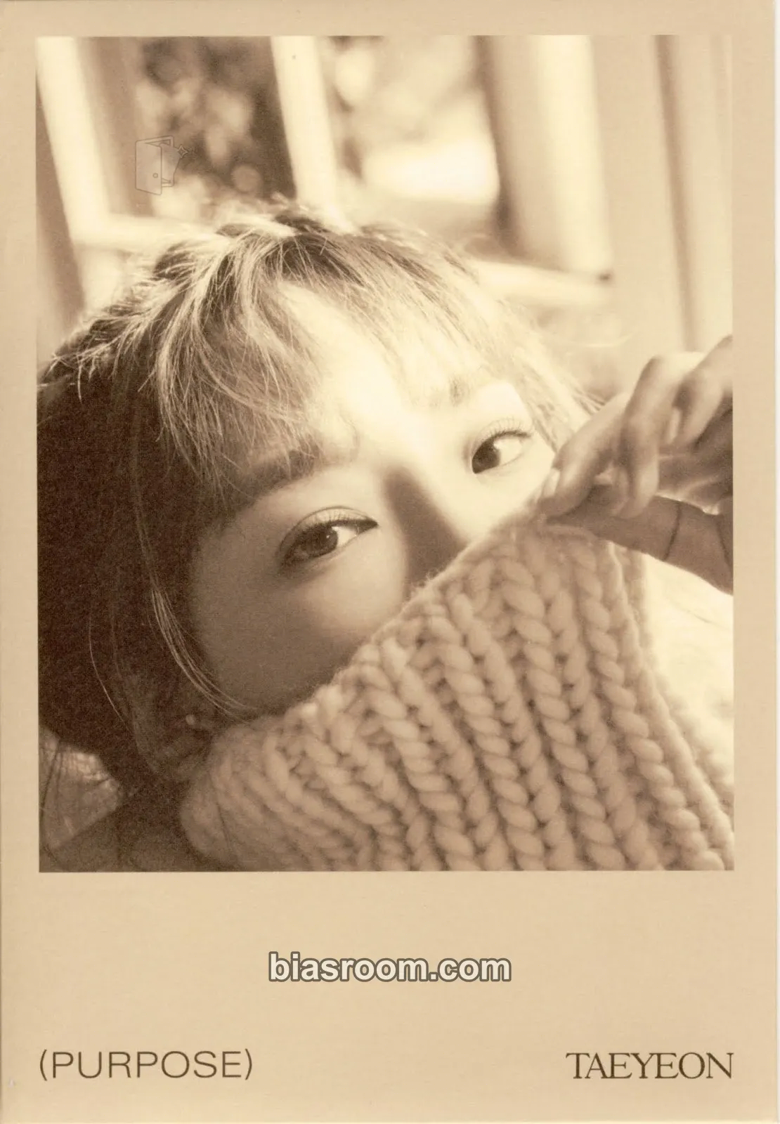 Taeyeon Purpose - The 2nd Album Repackage Photocard - Taeyeon K-pop photocard