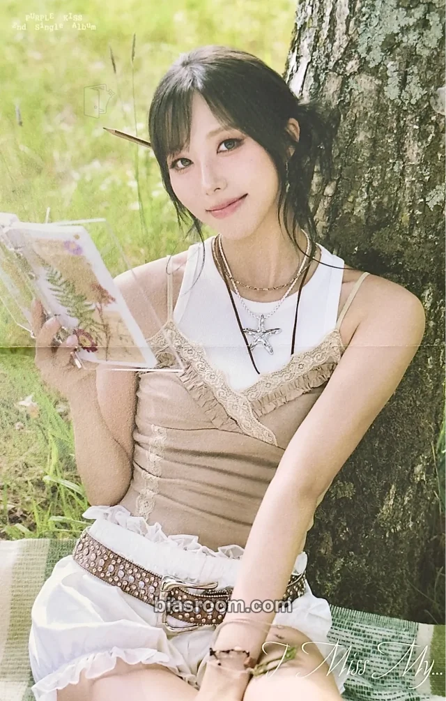 PURPLE KISS - Ireh - I Miss My... Album album inclusion poster photobook version