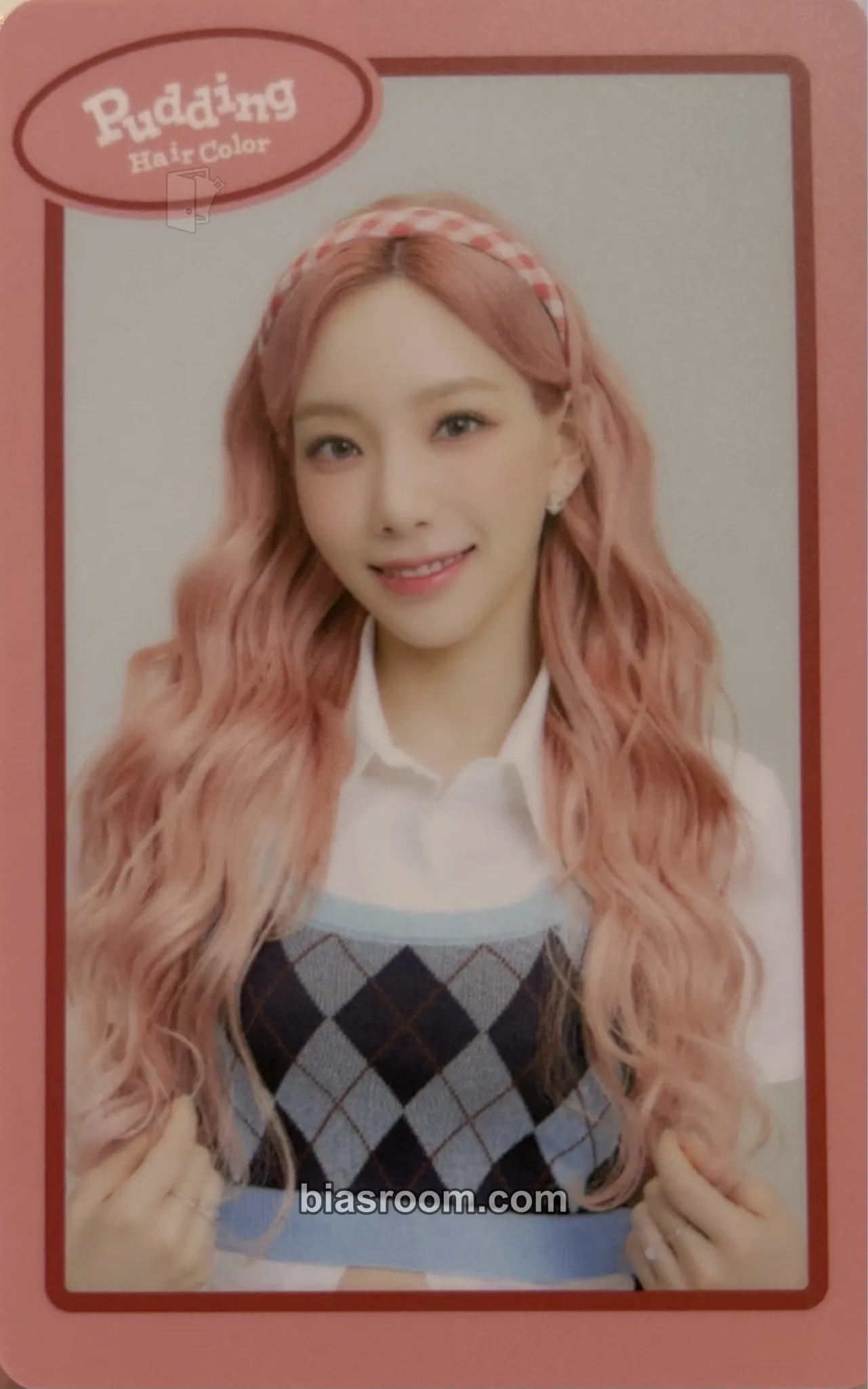Taeyeon Taeyeon X Pudding Hair Dye Photocard - Taeyeon K-pop photocard