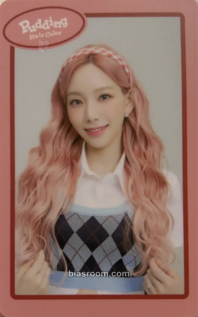 Taeyeon - Taeyeon - Taeyeon X Pudding Hair Dye Other brand collaboration pvc card