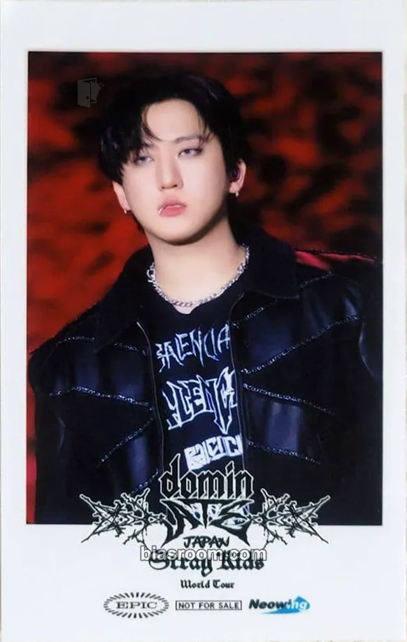 Changbin World Tour <dominATE JAPAN> LIVE Blu-ray Photocard - Stray Kids - Stray Kids K-pop photocard