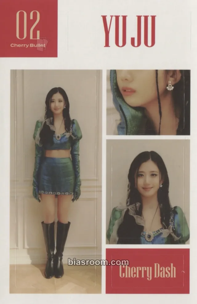 Cherry Bullet - Yuju - Cherry Dash Album album inclusion fashion house version sticker sheet