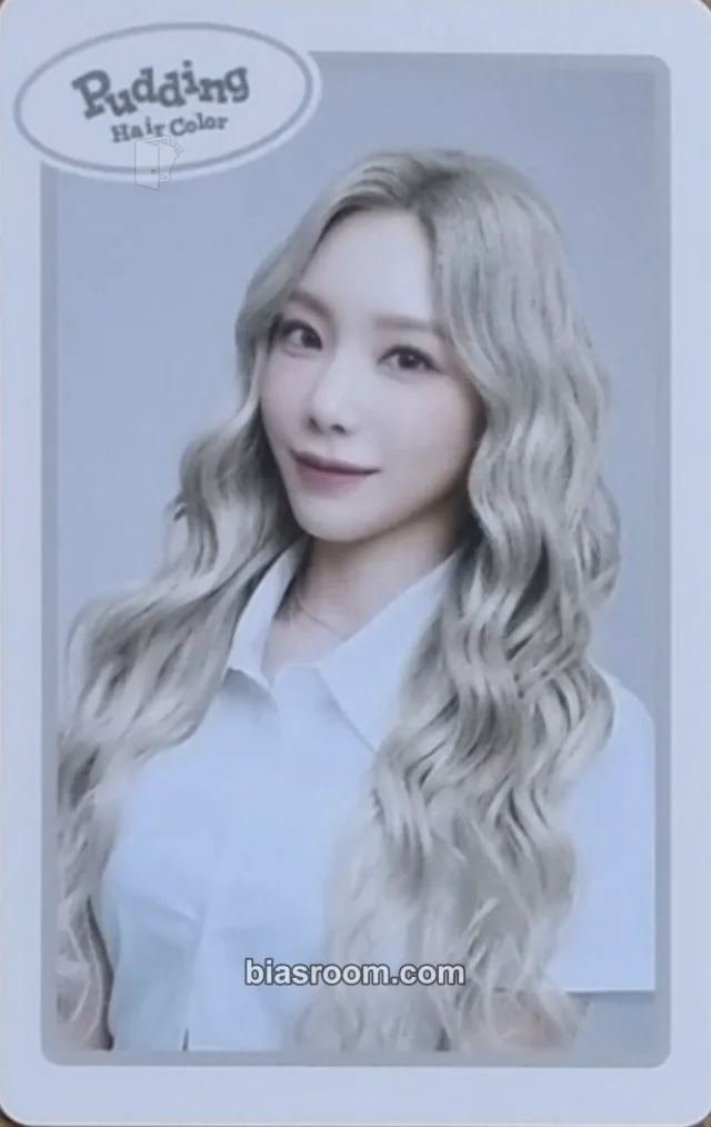 Taeyeon - Taeyeon - Taeyeon X Pudding Hair Dye Other brand collaboration pvc card