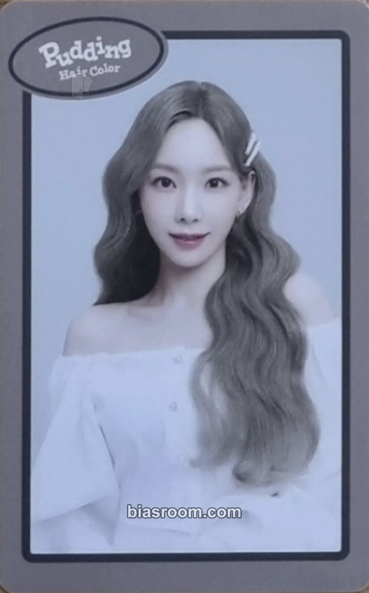 Taeyeon Taeyeon X Pudding Hair Dye Photocard - Taeyeon K-pop photocard