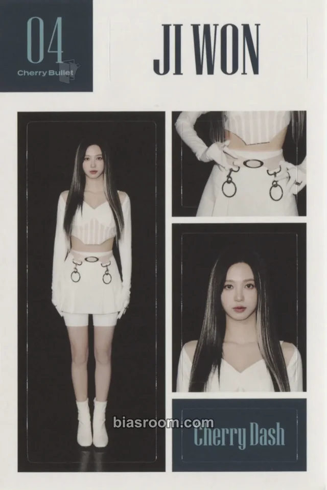 Cherry Bullet - Huh Jiwon - Cherry Dash Album sticker sheet runway version album inclusion