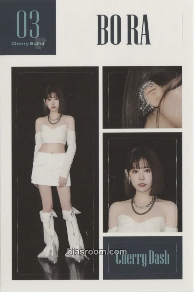 Cherry Bullet - Bora - Cherry Dash Album sticker sheet album inclusion runway version