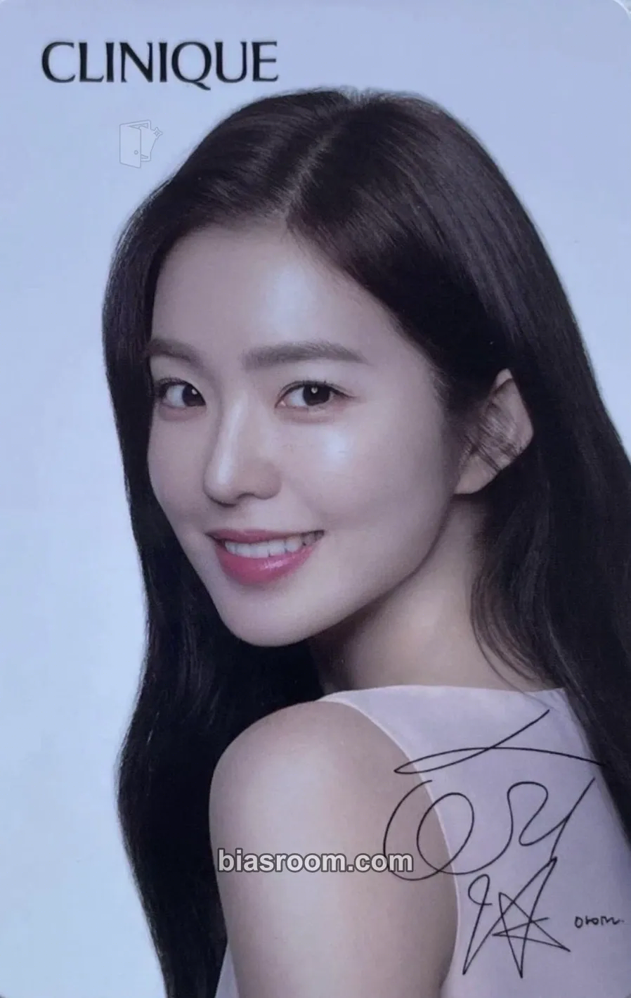 Irene Clinique x IRENE Photocard - Red Velvet - Red Velvet K-pop photocard