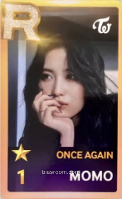 Momo TWICE x SuperStar JYPNATION Photocard - TWICE - TWICE K-pop photocard
