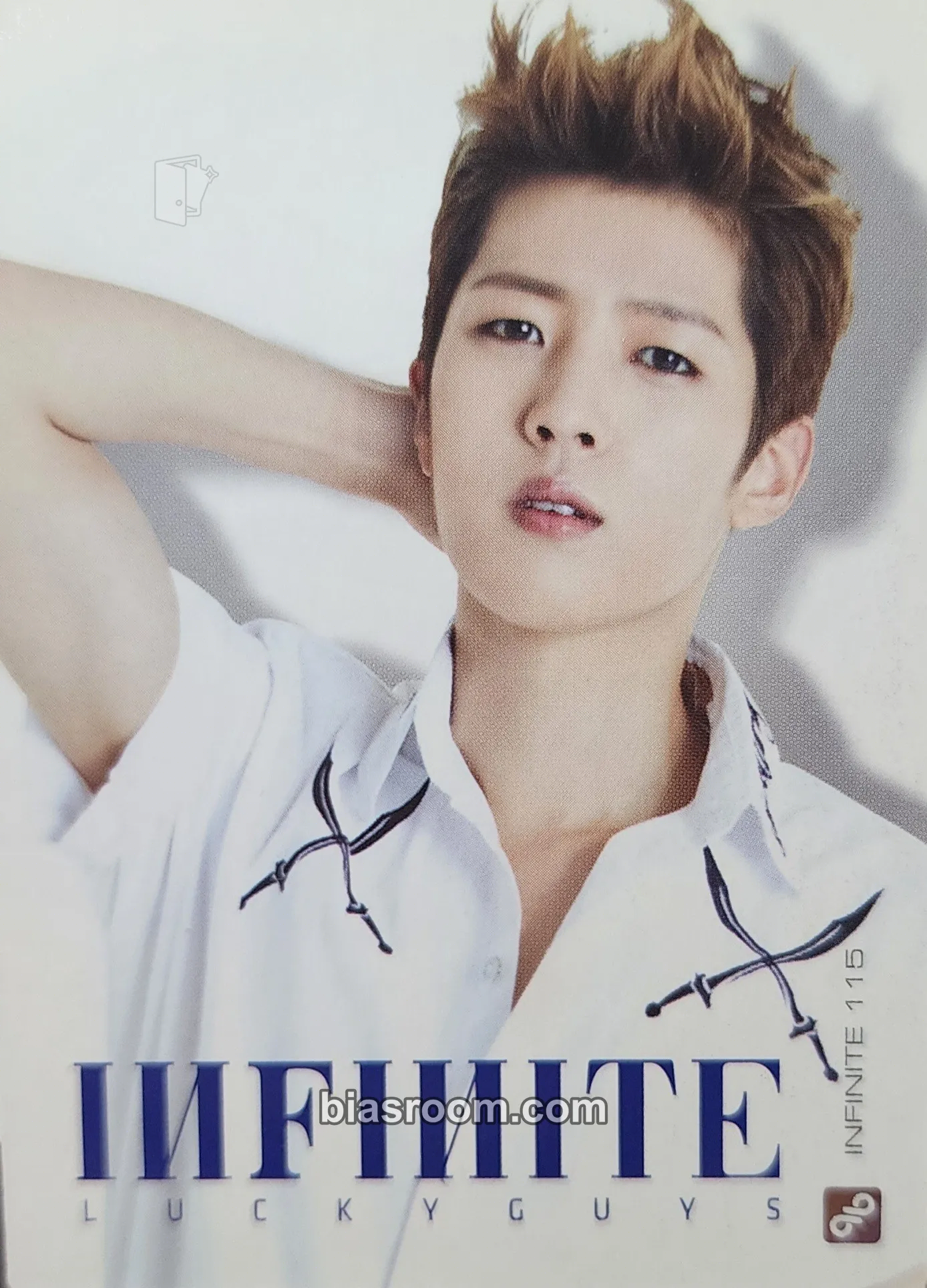 Sungyeol INFINITE <Lucky Guys> Official Collection Card Vol. 1 Photocard - INFINITE - INFINITE K-pop photocard