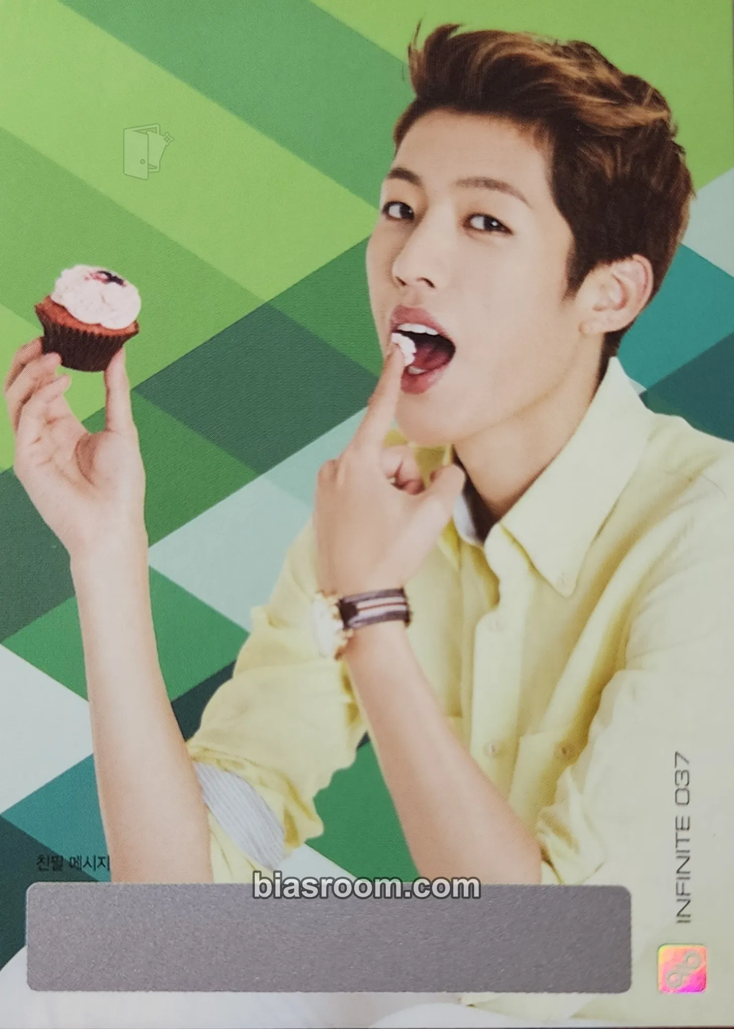 Sungyeol INFINITE <Lucky Guys> Official Collection Card Vol. 1 Photocard - INFINITE - INFINITE K-pop photocard